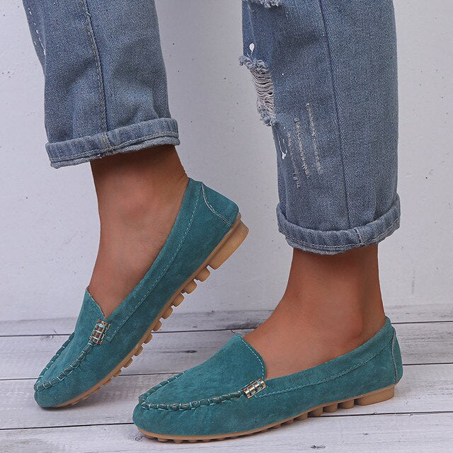 Stilla | Denim Flade Jeans Sko