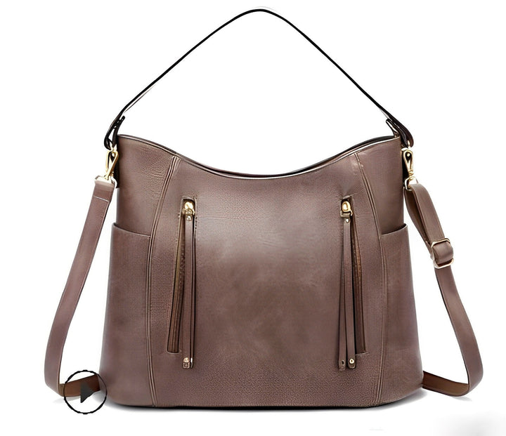 Stilla | Stilfuld vintage lædertaske