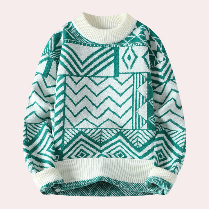 Stilla | Stilfuld Sweater med Løs Pasform til Mænd
