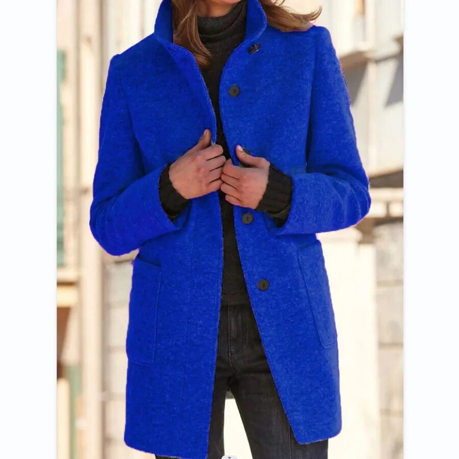Stilla | Uld-Look Vinterfrakke