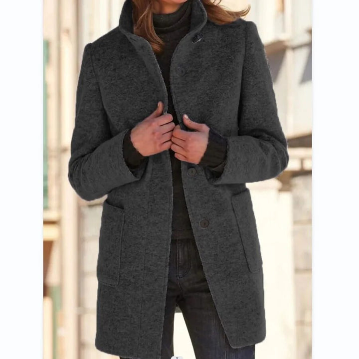 Stilla | Uld-Look Vinterfrakke