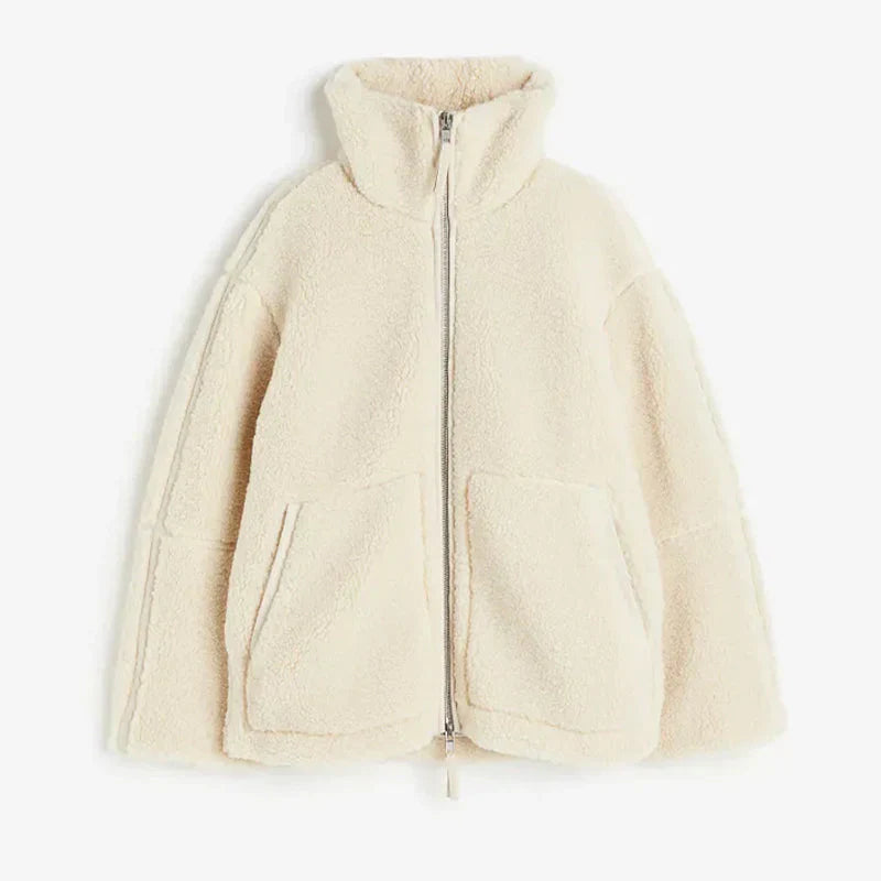 Stilla | Zip Sherpa Jakke