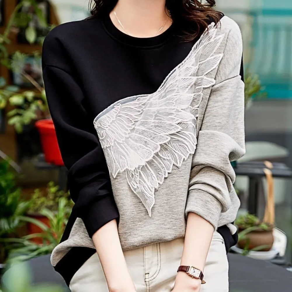 Stilla | Blonde Sweatshirt til Kvinder