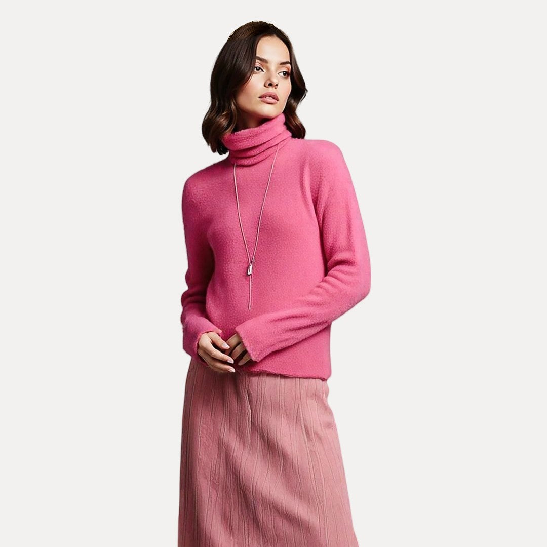 Stilla | Turtleneck Sweater Kvinder Lavet Af Akryl