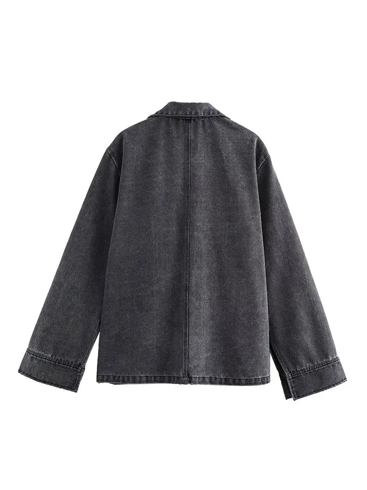 Stilla | 2-Delt Denim Outfit til Efteråret 2025