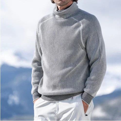 Stilla | Elegant Herre Rullekravepullover