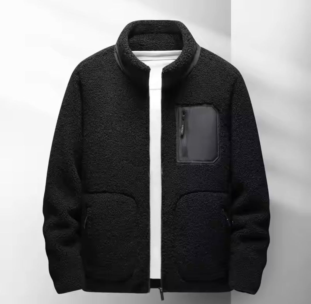 Stilla | Herre Zip-Up Jakke - Høj Krave med flere Lommer