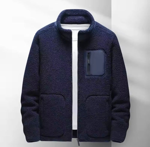 Stilla | Herre Zip-Up Jakke - Høj Krave med flere Lommer