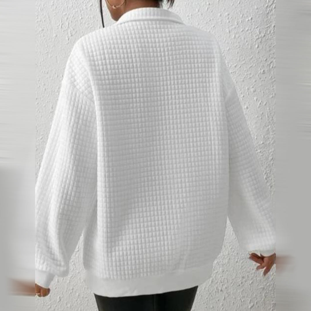 Stilla | Pullover med lynlås
