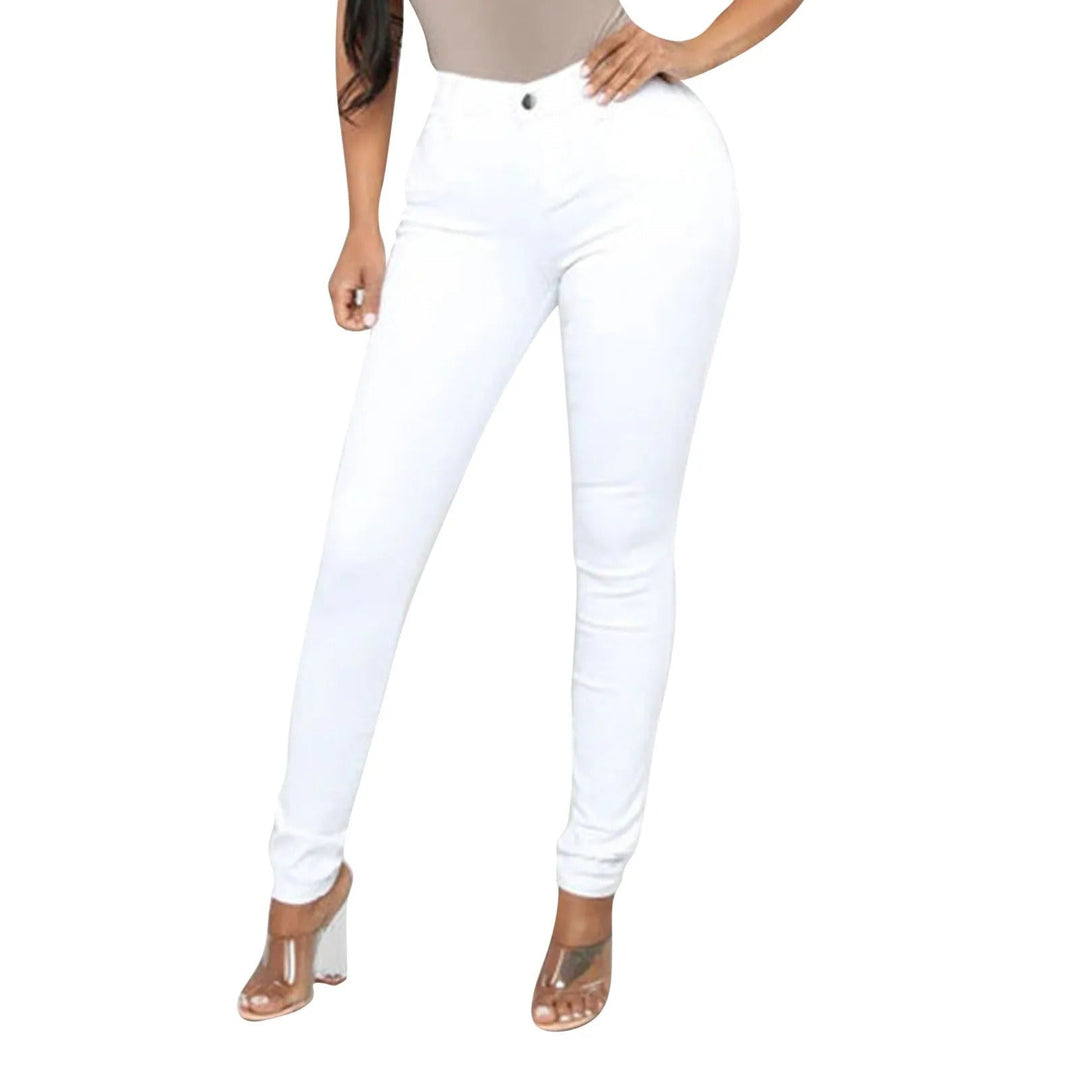 Stilla | Casual Elastiske Højtaljede Jeans