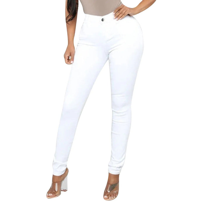 Stilla | Casual Elastiske Højtaljede Jeans