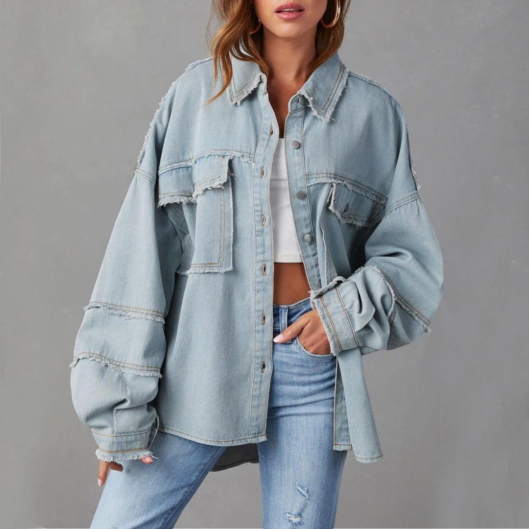 Stilla | Elegant Jeansfrakke