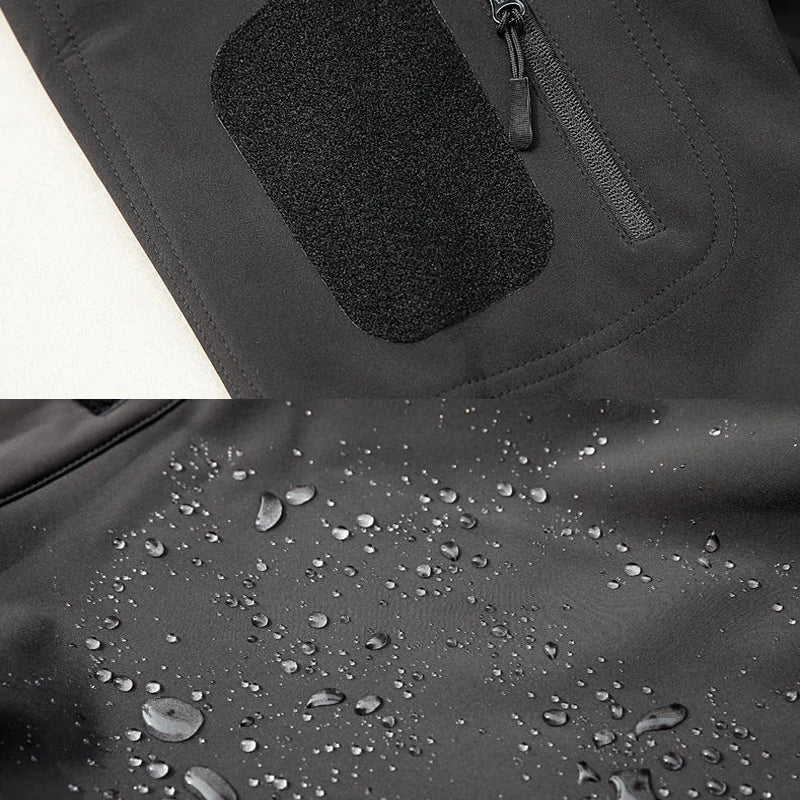 Stilla | Softshell Hoodie - Vandtæt jakke til mænd