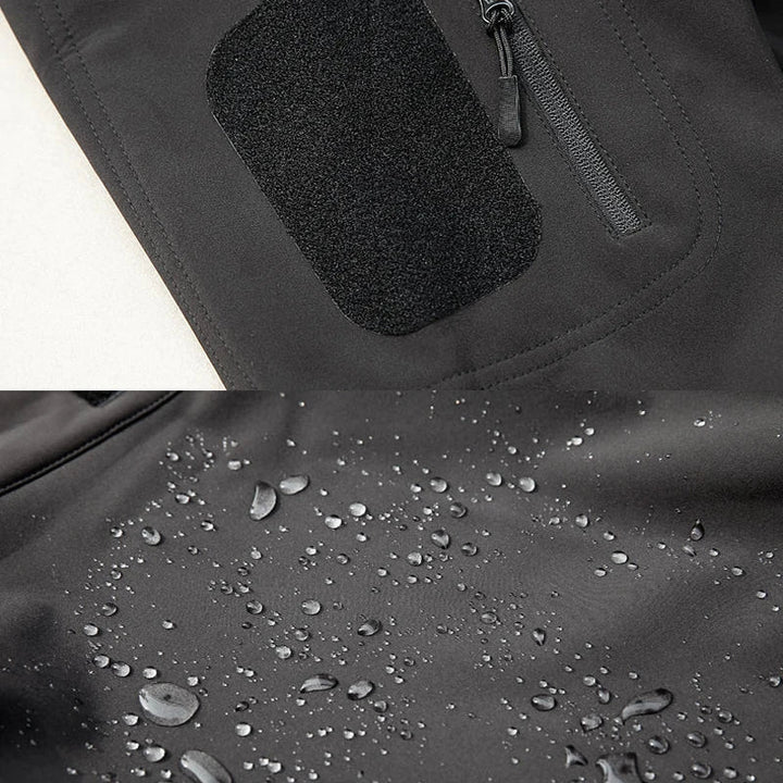 Stilla | Softshell Hoodie - Vandtæt jakke til mænd