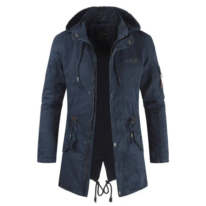 Stilla | Herre Parka Fleece - Behagelig Vindjakke