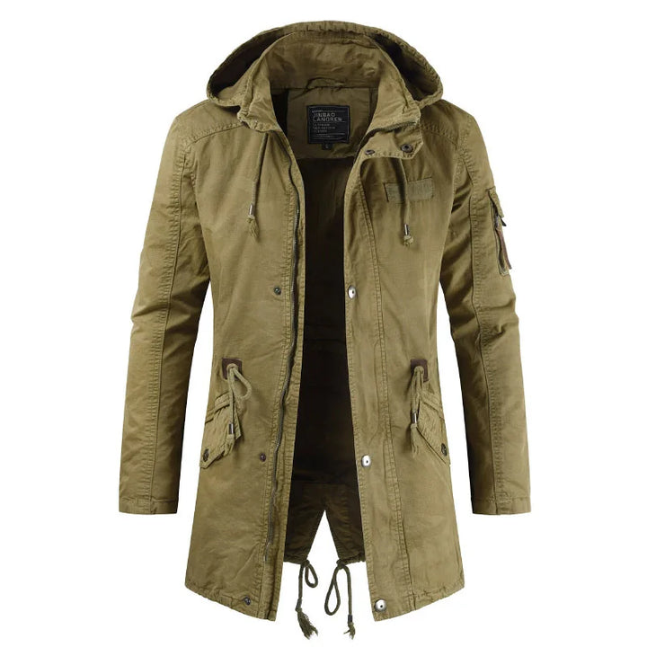 Stilla | Herre Parka Fleece - Behagelig Vindjakke