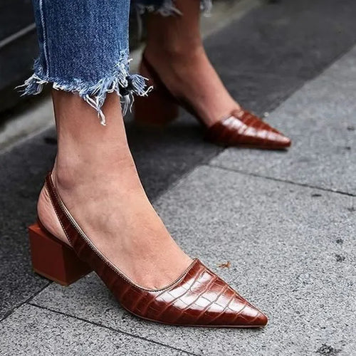 Skovae | Brune Pumps Zarrah