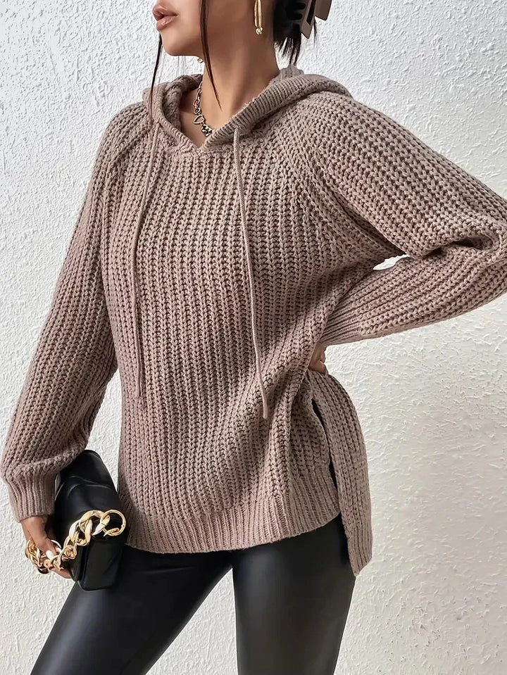 Stilla | Casual strik-hættepullover