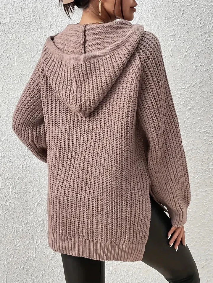 Stilla | Casual strik-hættepullover