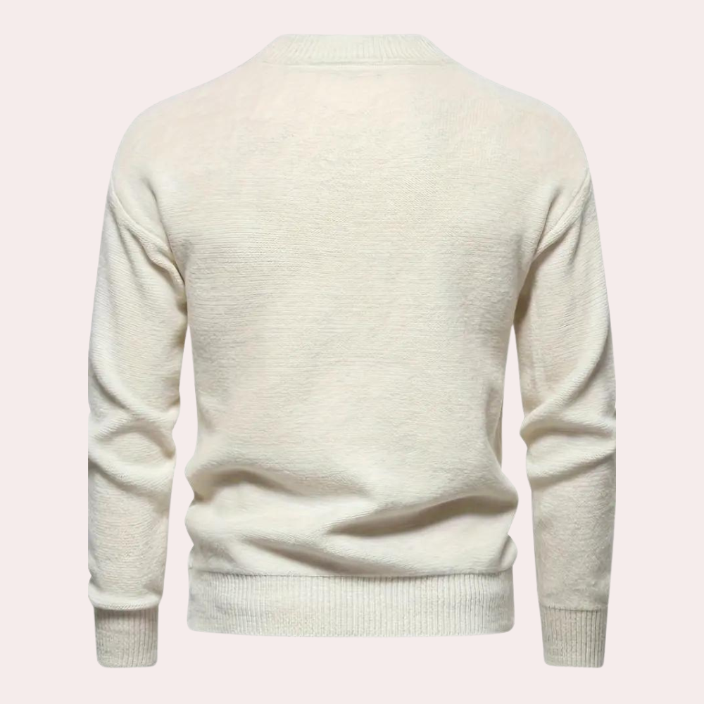 Stilla | Elegant Strikket Sweater til Herre