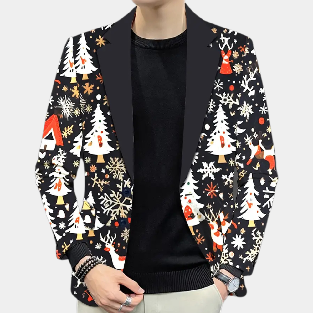 Stilla | Fashionabel Juleblazer til Mænd
