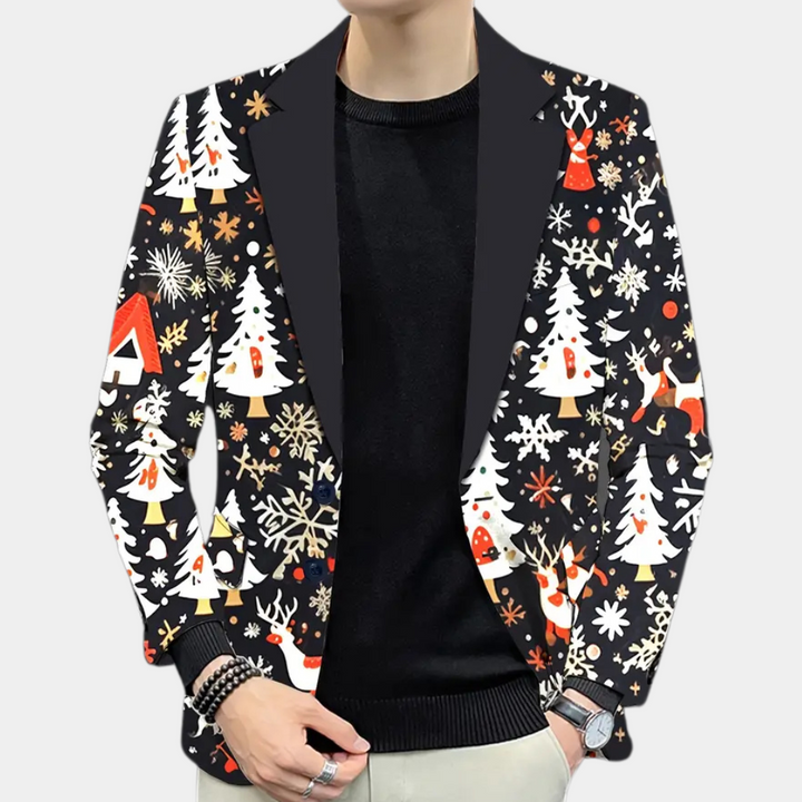 Stilla | Fashionabel Juleblazer til Mænd