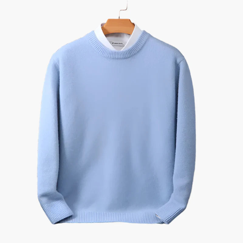 Stilla | Business Pullover med Krave - Elegant Strikpullover til Kontor & Hverdag