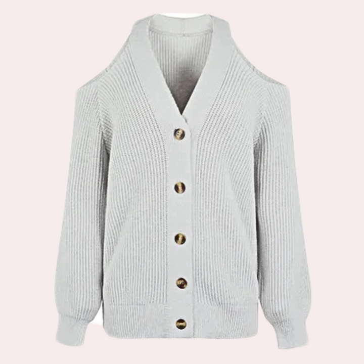 Stilla | Moderigtigt Sweater med Åben Skuldre til Kvinder