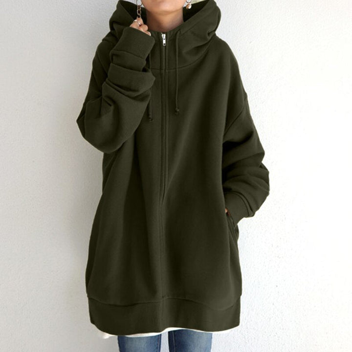 Stilla | Komfortabel Oversized-Vinter Hoodie Cassandra