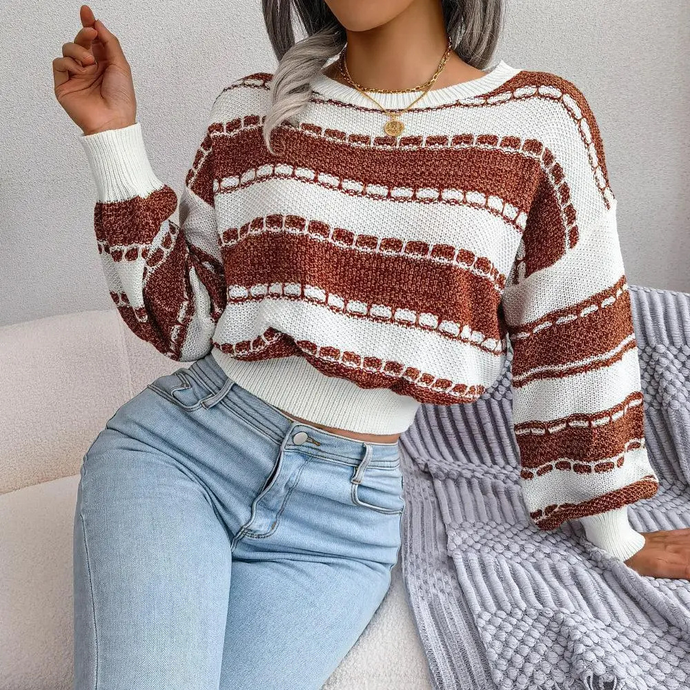 Stilla | Elegant Sweater med Lav Skuldersøm til Damer