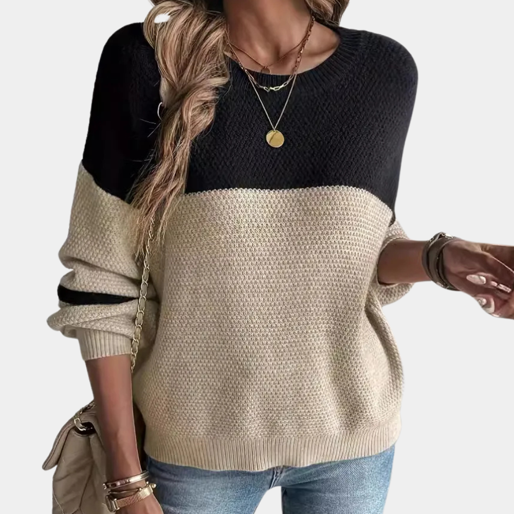 Stilla | Moderne Sweater med Nedfaldne Skuldre til Damer