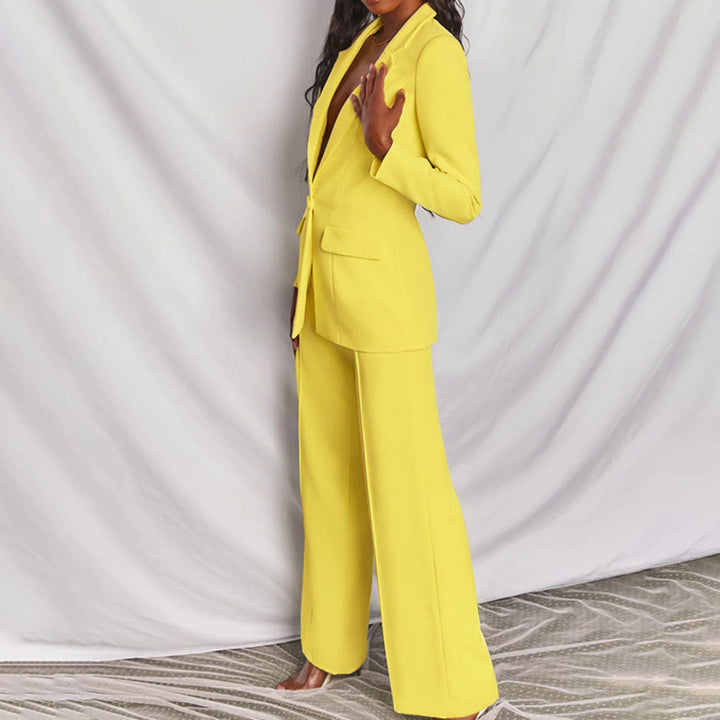 Skovae | Elegant blazer- og bukseensemble