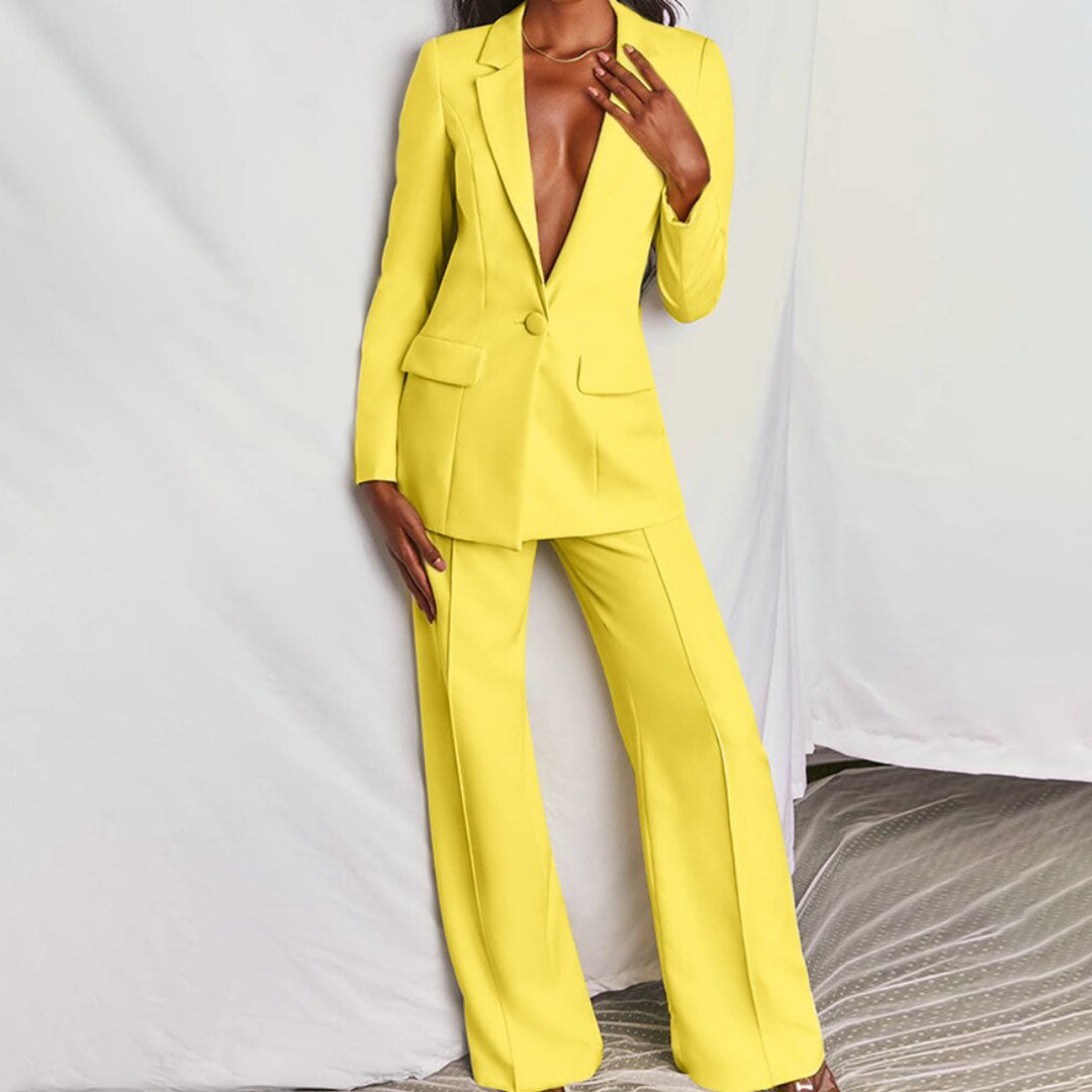 Skovae | Elegant blazer- og bukseensemble