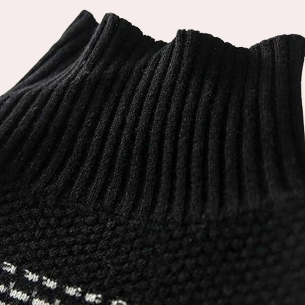 Stilla | Moderne Sweater med Høj Krave til Damer
