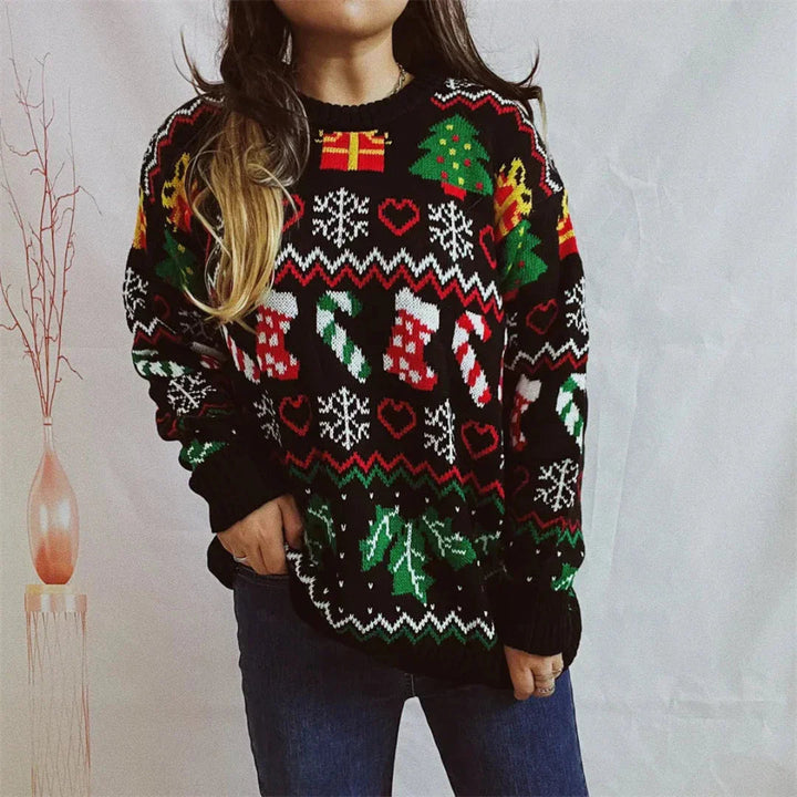 Stilla | Strik Jul Pullover Dame mode