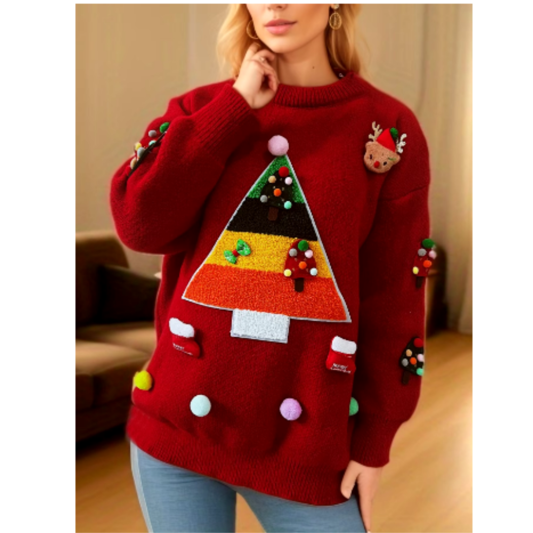 Stilla | Strik Jul Pullover Dame mode