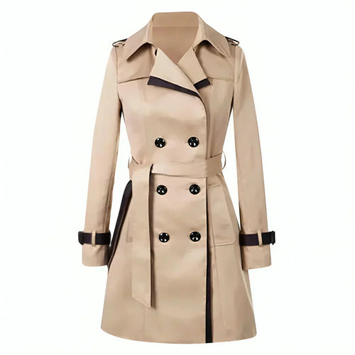 Stilla | Dame Dobbelt-Knap Trenchcoat