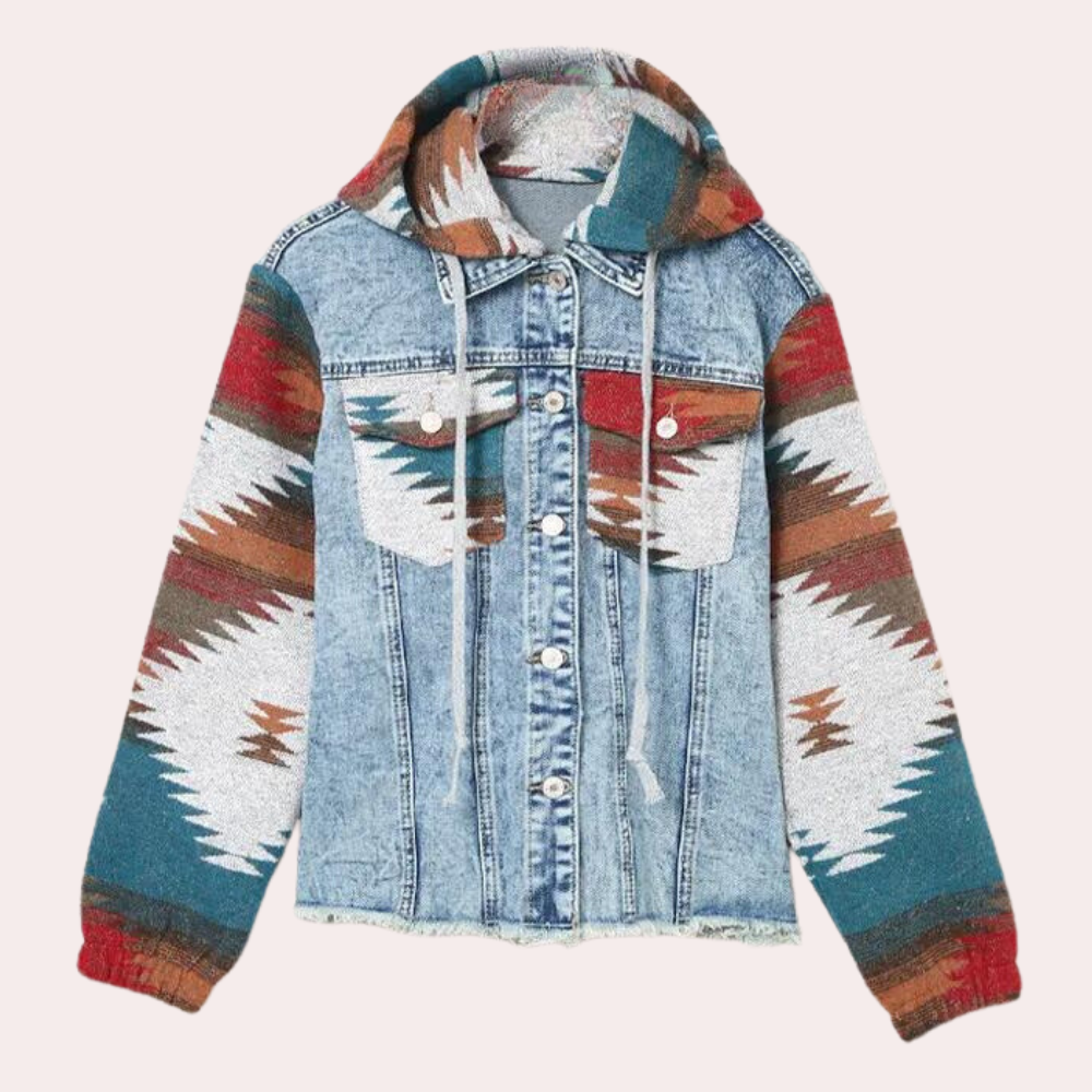 Stilla | Retro Denimjakke til Kvinder