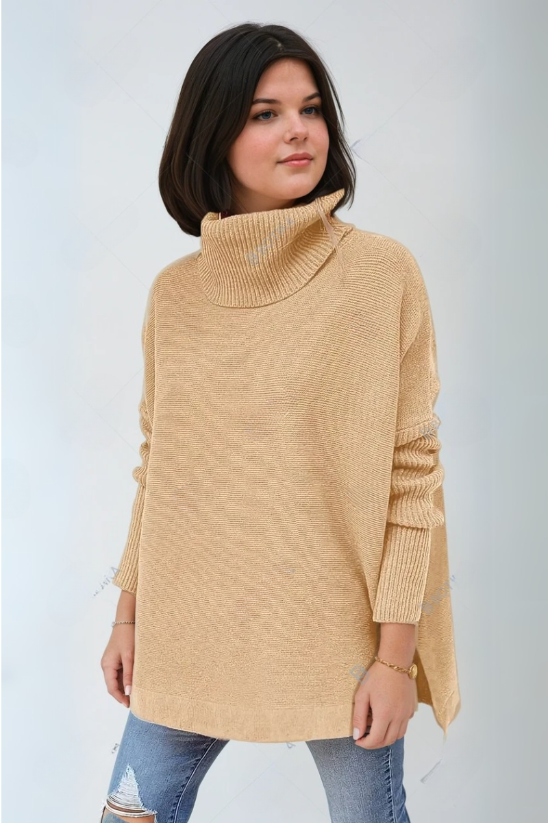 Stilla | Pullover med stålkrave