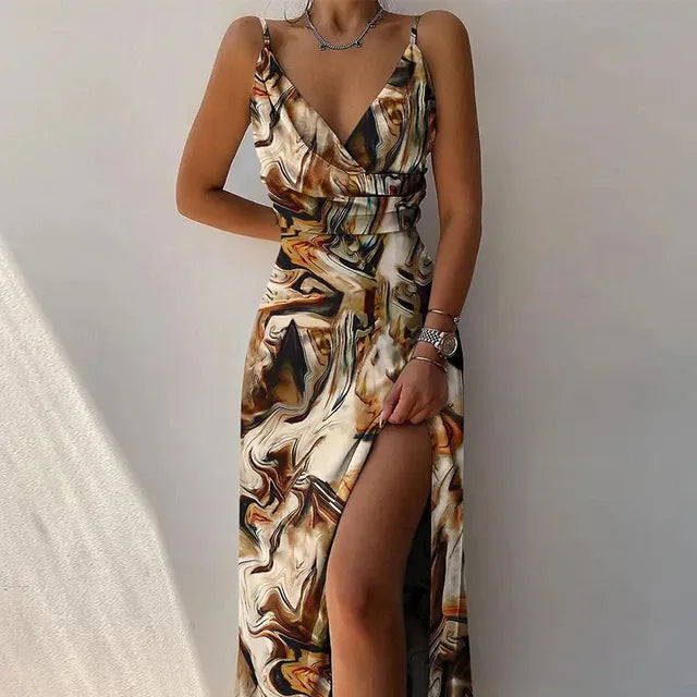 Stilla | Ensfarvet Chiffon Perfekt Til Sommer