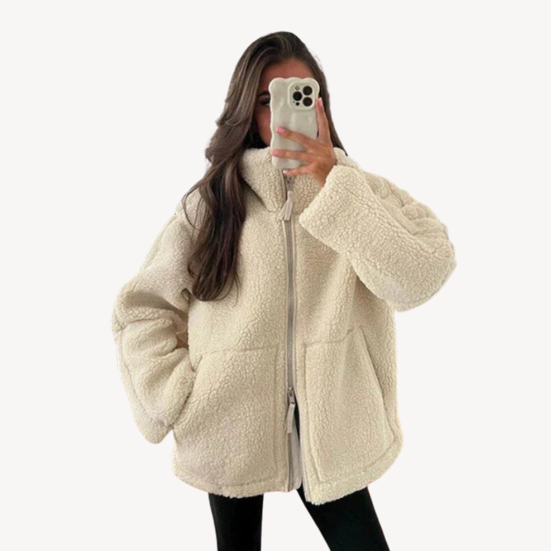Stilla | Dame Behagelig Zip-Up Fleecejakke