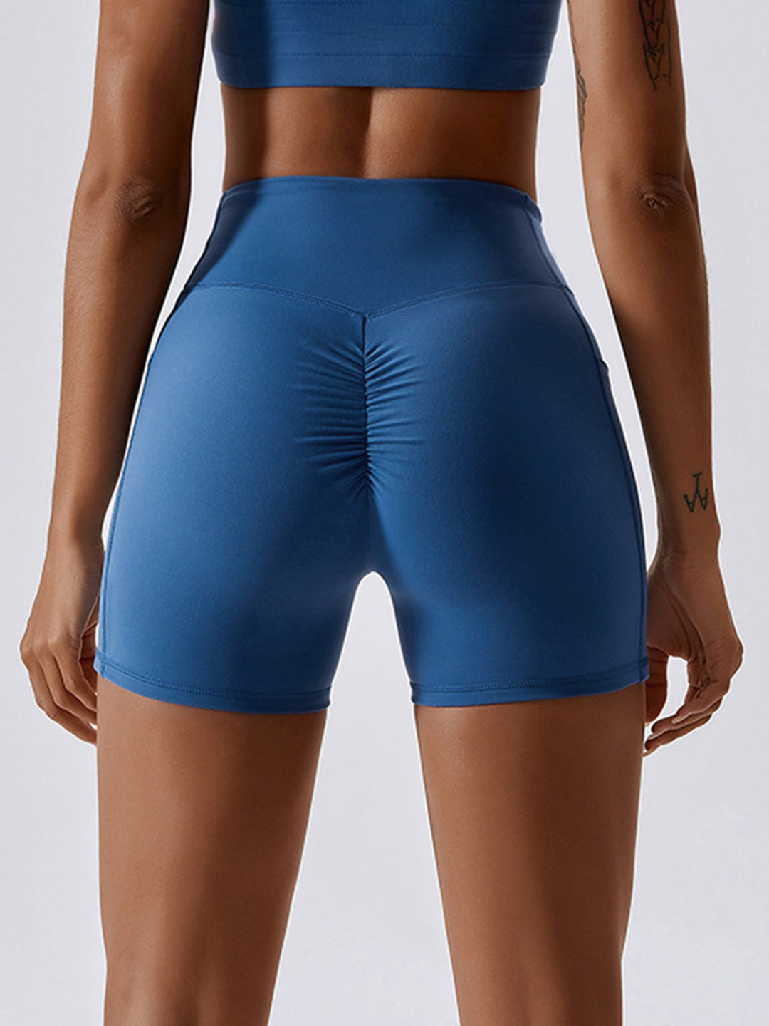 Stilla | Lommer Høj Talje Aktive Shorts