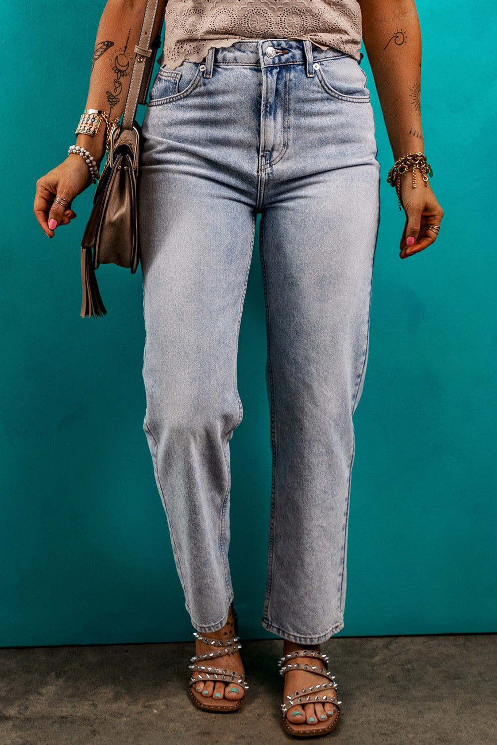 Stilla | Mid-Rise Talje Jeans