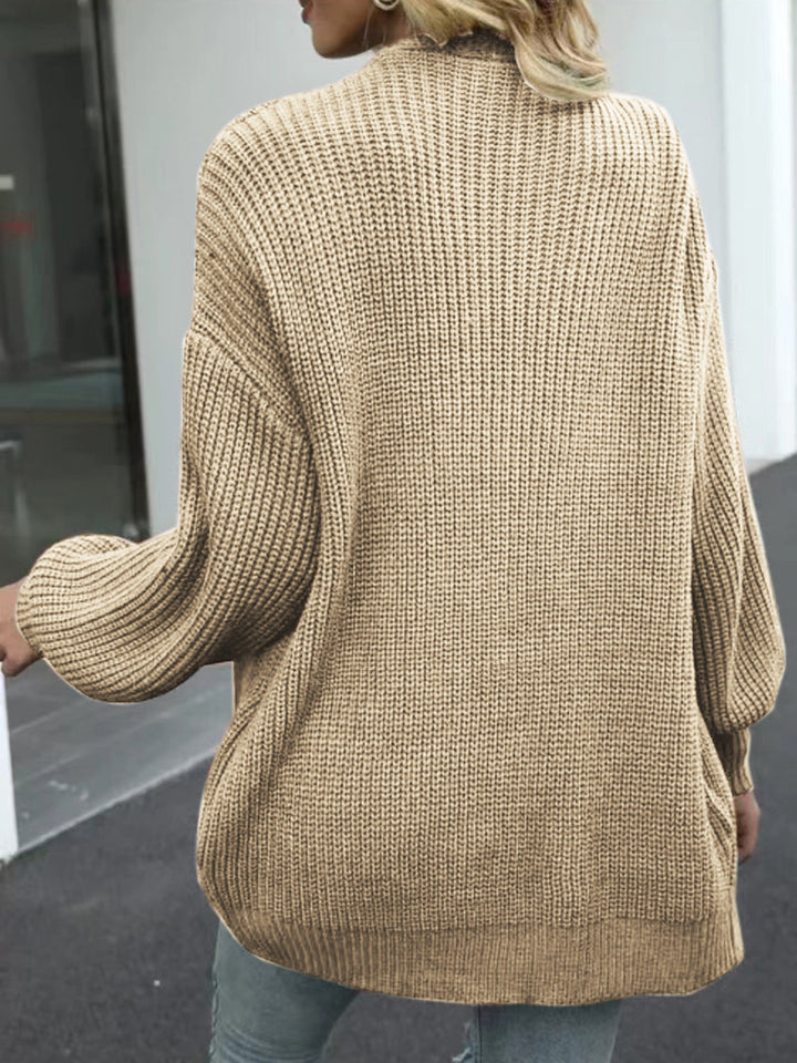 Stilla | Skulder Ballon Ærme Cardigan