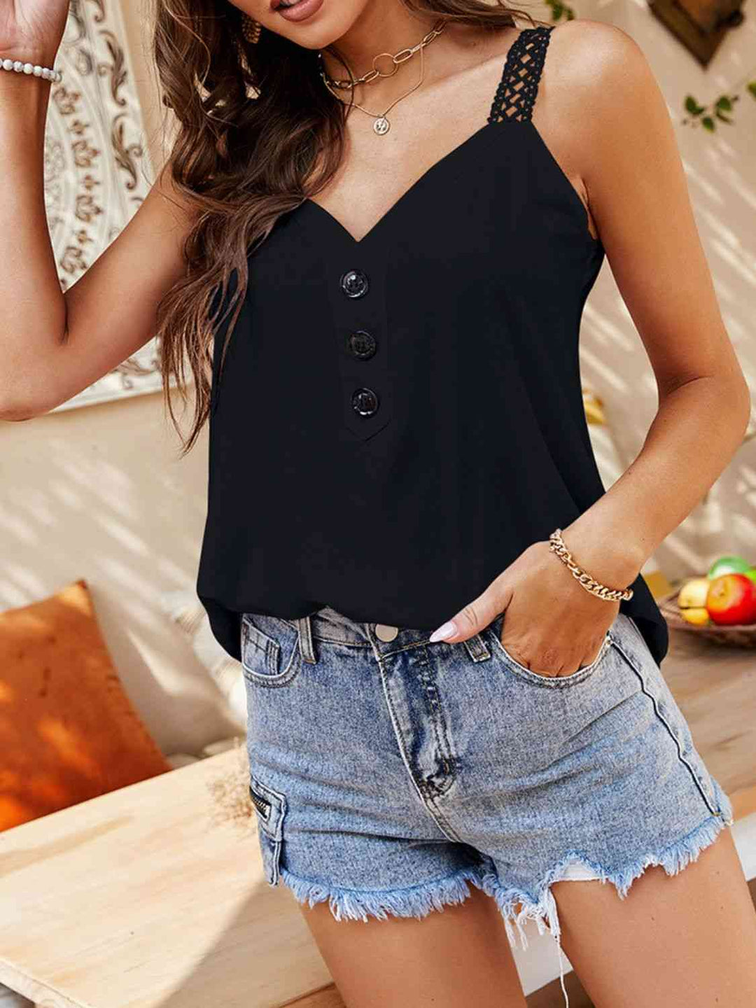 Stilla | Sweetheart Hals Tank