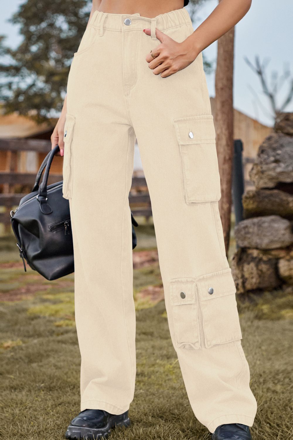 Stilla | Fit Lange Jeans Med Lommer