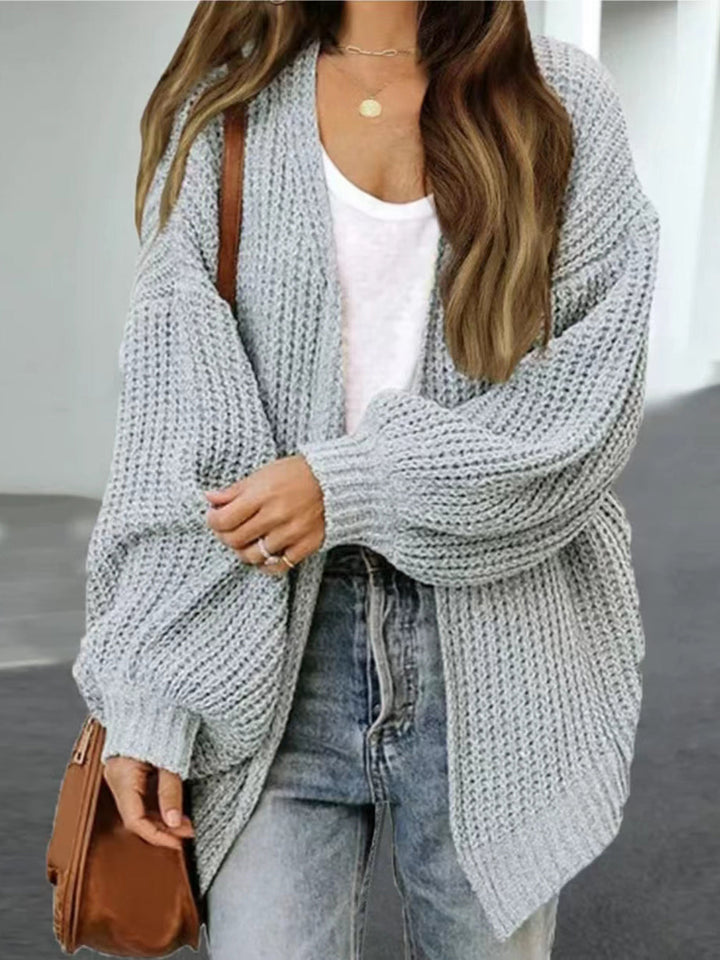 Stilla | Skulder Ballon Ærme Cardigan