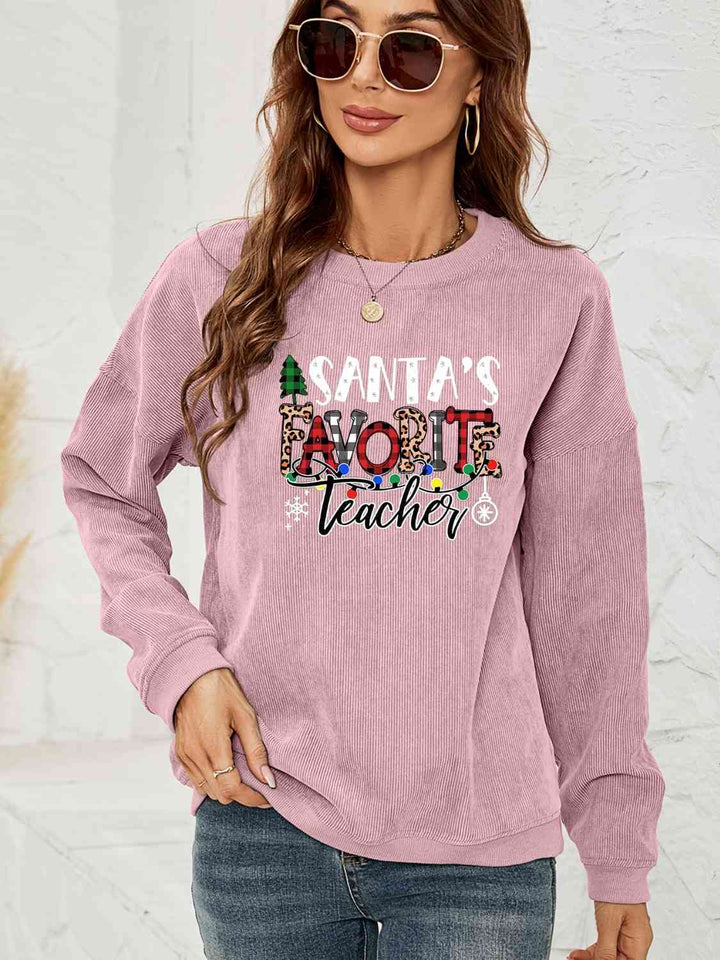 Stilla | Favorit Lærer Grafisk Sweatshirt