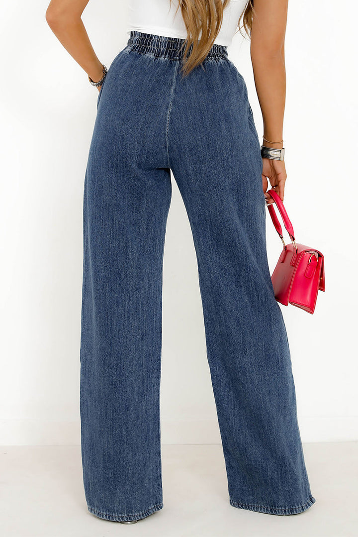 Stilla | Bredde Ben Jeans Med Lommer