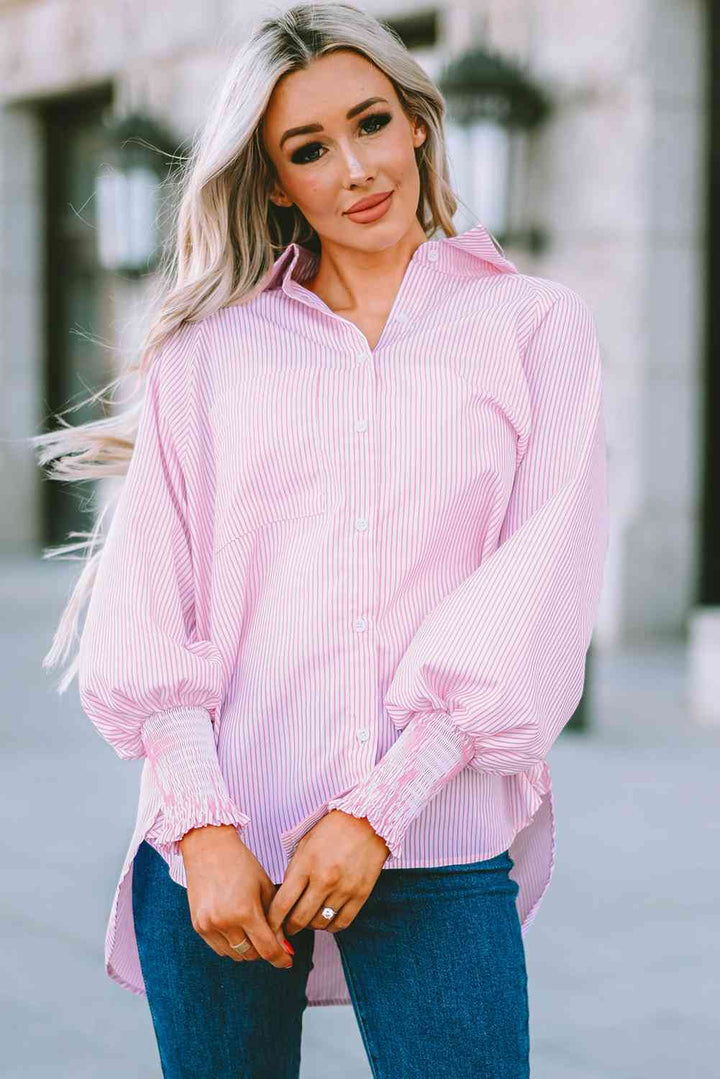 Stilla | Lantern Sleeve Krave Skjorte